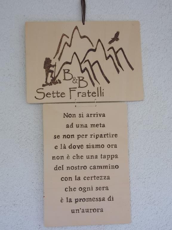 B&B Sette Fratelli San Gregorio  Buitenkant foto
